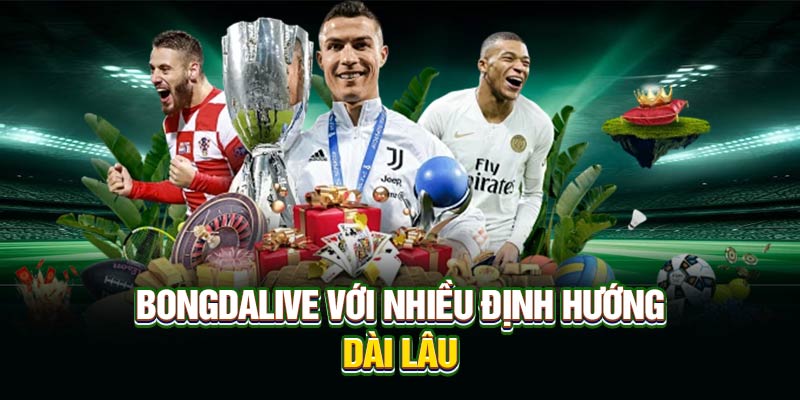 Bongdalive với nhiều định hướng dài lâu